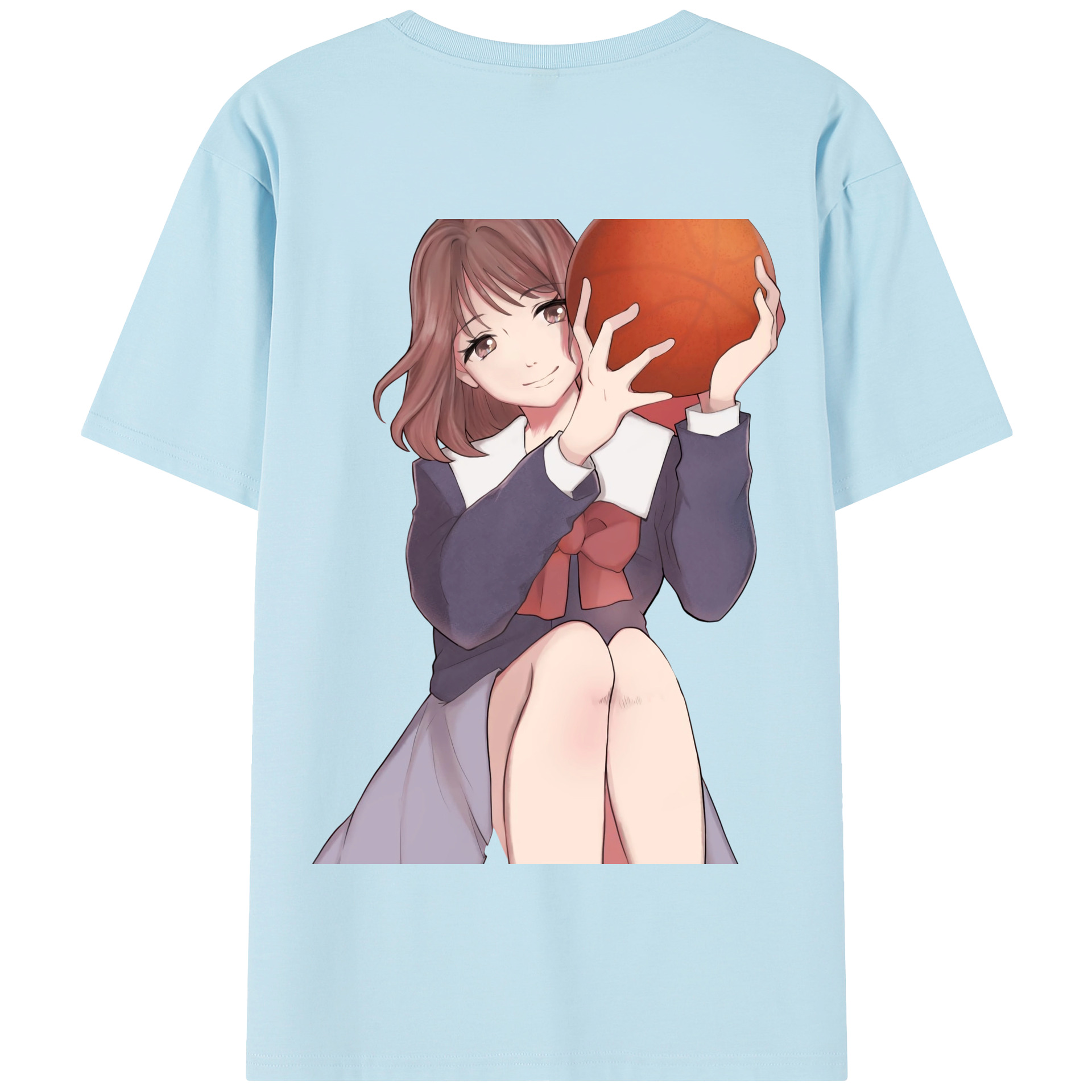 SLAM DUNK／スラムダンク 綿100％半袖Tシャツ（背面プリント）